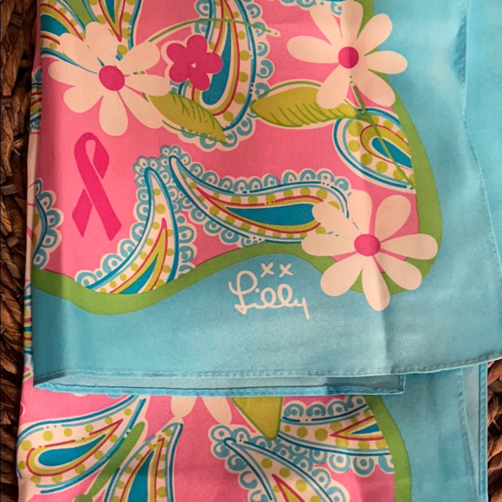 Lilly Pulitzer silk scarf